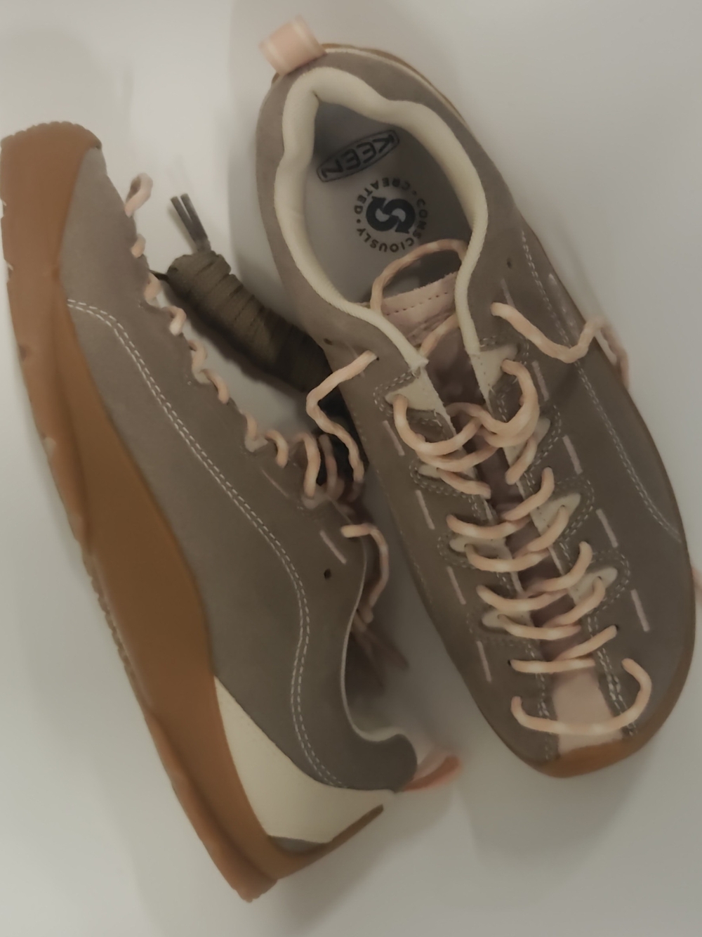 KEEN Jasper Suede Approach Sneakers Men’s US 9.5 EU 42.5 Brown Hiking Shoe - Picture 4 of 12